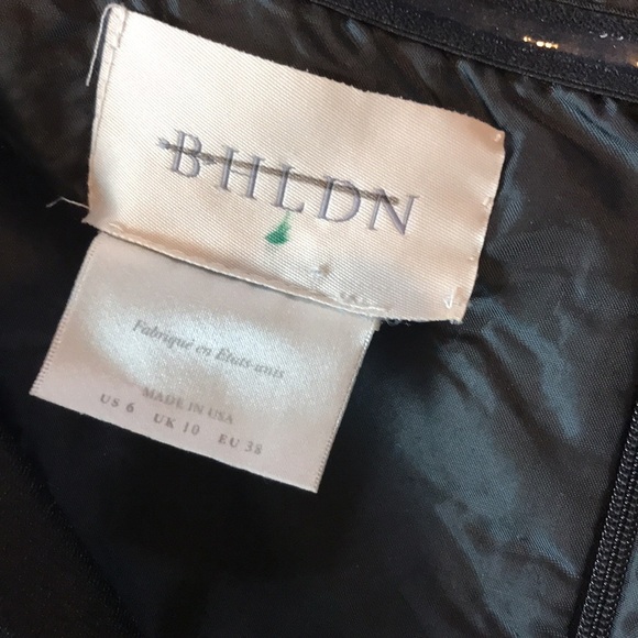 NWT BHLDN Camryn Black dress Wedding Gown Bridesmaid Formal MOB size 2 or 6 - Picture 7 of 17